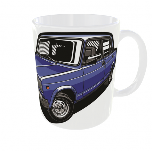 LADA 2107 - sötétkék - bögre